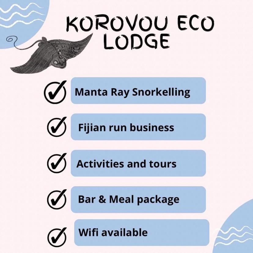 Korovou Eco Lodge Naviti Island Luaran gambar